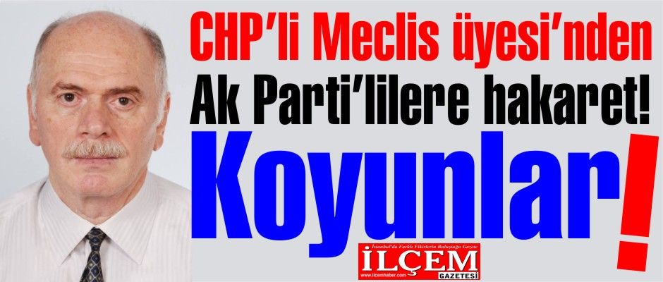 CHP'li meclis üyesi'nden 'Koyun' hakareti!