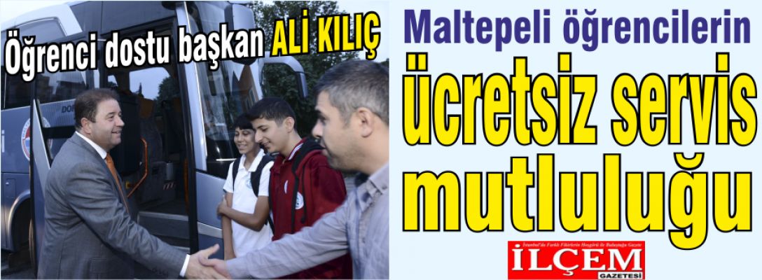 Öğrenci Dostu Başkan Ali Kılıç