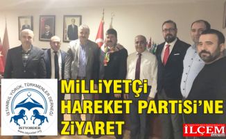 İstanbul Yörük Türkmen Derneği'nden MHP'ne ziyaret