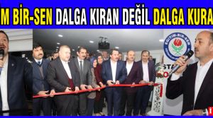 Eğitim-Bir-Sen İstanbul 4 No’lu şubesinin yeni aldığı bürosu açıldı.