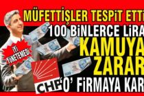CHP'li Kartal Belediyesinden Kamuya 100 binlerce lira zarar, O firmaya kar!