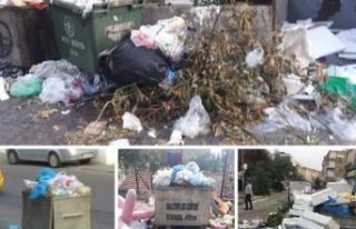 Yine CHP'li Belediye, yine çöp dağları dedirtti...