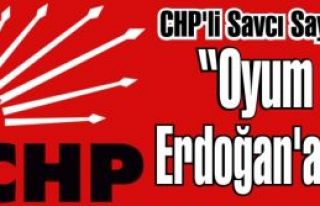 CHP'li Savcı Sayan 'Oyum Erdoğan'a, kapı kapı...