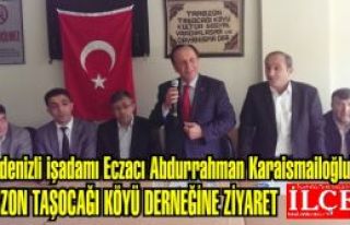 Eczacı Abdurrahman Karaismailoğlu'ndan TRABZON TAŞOCAĞI...