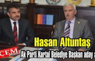 Hasan Altuntaş Ak Parti Kartal Belediye Başkan aday...