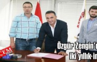 Kartalspor Özgür Zengin'le iki yıllık imza attı.