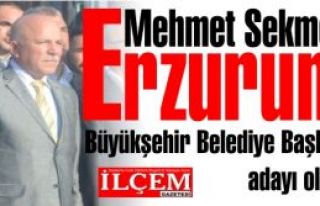 Mehmet Sekmen Erzurum Büyükşehir Belediye Başkan...