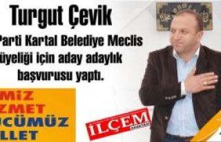 Turgut Çevik Ak Parti Kartal Belediye Meclis üyesi...
