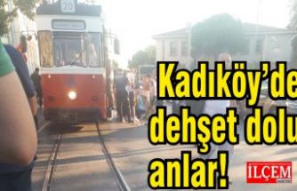 Kadıköy'de Tramvay kadının ayaklarını kesti!