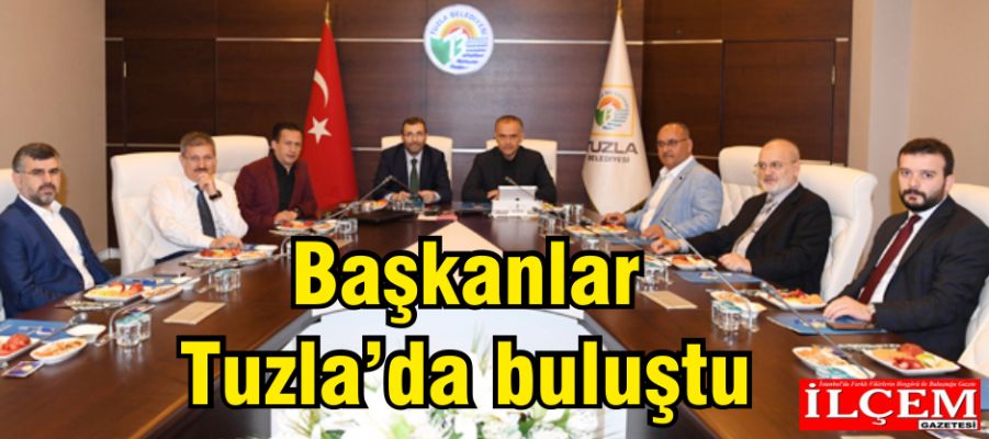 Yazıcı, Anadolu yakası belediye başkanlarını ağırladı.