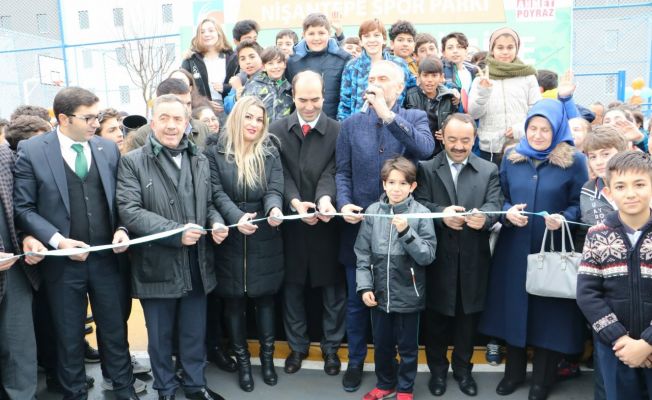 Çekmeköy Spor Parkı hizmete açıldı.
