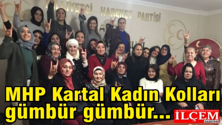 MHP Kartal Kadın Kolları gümbür gümbür...