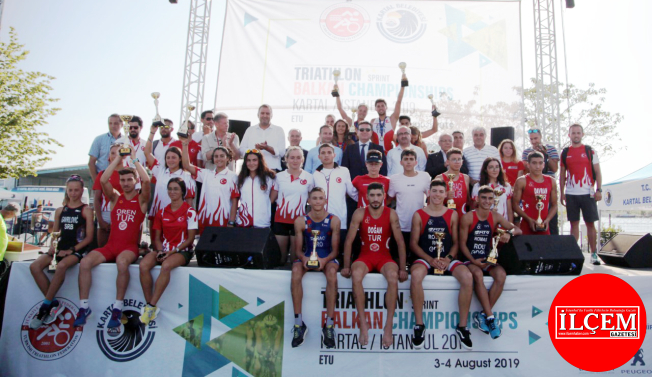 Triatlon Balkan Şampiyonası, Kartal'da büyük ilgi gördü