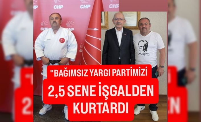 Buyurman hoca, "Bağımsız yargı partimizi 2,5 sene işgalden kurtardı.