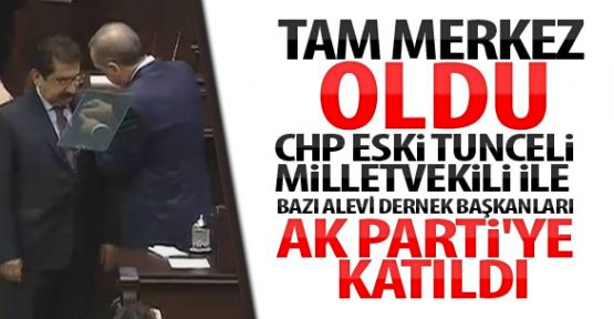 Alevi Yöneticiler ve eski CHP milletvekili Sinan Yerlikaya Ak Parti'ye geçtiler