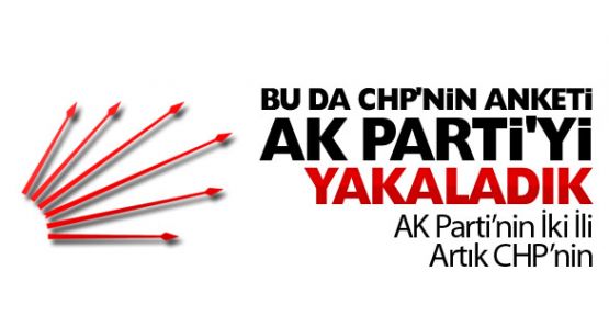 CHP'nin anketinde CHP, AK Parti'yi yakaladı mı?