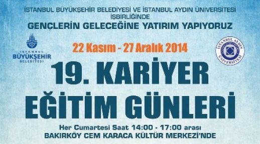 Kariyer isteyenlere İstanbul Büyükşehir Belediyesi'nden eğitim günleri fırsatı