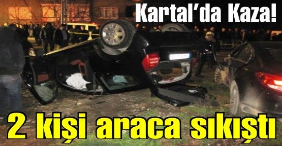 Kartal Çavuşoğlu Mahallesi'nde trafik kazası