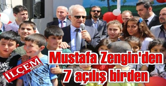 Mustafa Zengin'den Fındıklı Mahallesi’ne 7 açılış birden