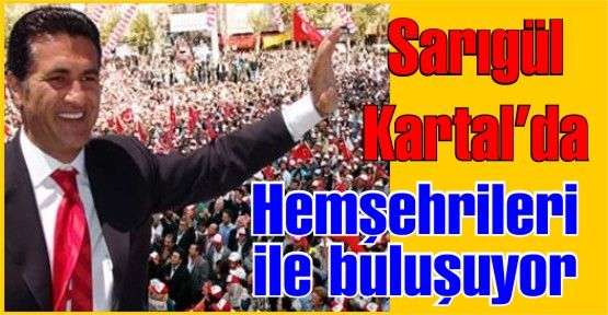 Sarıgül Kartal'da Hemşehrileriyle Buluşuyor. Tanyeri Derneği Gecesine Sarıgül renk katacak.