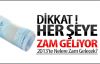 2013 Yılında zam geleceklerin listesi!