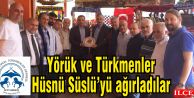 İstanbul Yörük ve Türkmenler Hüsnü Süslü'yü ağırladılar.
