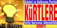 Ak Parti Kürtlere, vefa borcunu ödemelidir