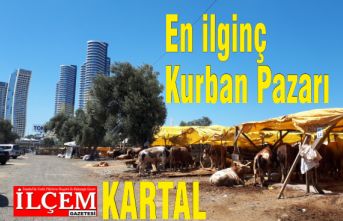En İlginç Kurban Pazarı Kartal'da...