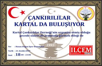 Çankırılılar Kartal'da Buluşuyor..