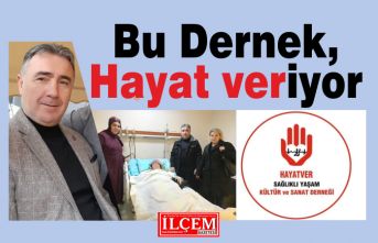 Bu dernek hayat veriyor