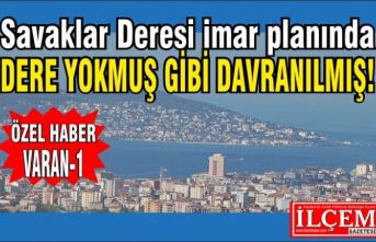 Kartal Savaklar Deresi imar planında, dere yokmuş gibi davranılmış!