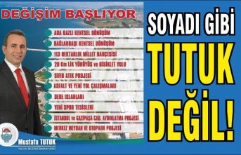 Tutuk ile Yalova'da hızlı değişim başladı.