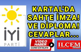 İYİ Parti Kartal'dan sahte imza ve diploma iddialarına cevaplar