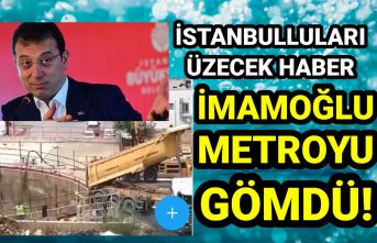 İmamoğlu Metroyu yapacağına gömdü! İmamoğlu'ndan İstanbul halkını üzecek hamle.