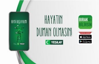 Yeşilay'dan sigarayı Bırakabilirsin uygulaması cebinizde