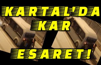 Kartal'da Kar esareti!