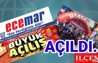 Ecemar Marketler zincirinin 6. Şubesi açıldı.