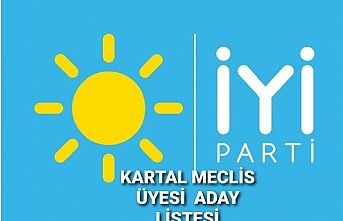 İşte İYİ Parti Kartal Belediye Meclis üyesi adayları isim listesi