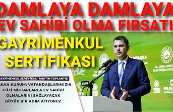 Vatandaşlara ev sahibi olma fırsatı...