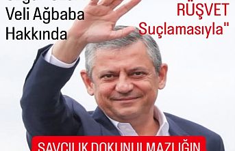 Özgür Özel hakkında "Dokunulmazlık kaldırılması" Fezlekesi.