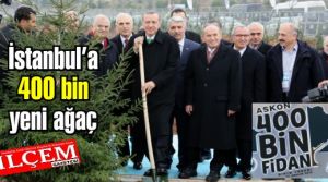 400 bin ağaç Pendik, Çatalca, Durusu ve Sultanbeyli'ye dikilecek