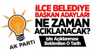 Ak Parti İstanbul ilçe Belediye başkan adaylarını açıklayacak, işte o tarih.