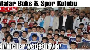 Atalar Boks ve Spor Kulübü Taekwondo'da Birinciler yetiştiriyor 