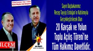 Başbakan Erdoğan, Cumartesi Kartal'da