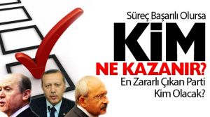 Çözüm süreci başarılı olursa, hangi parti zararla, hangi parti karlı çıkar?