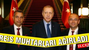 Cumhurbaşkanı Muhtar Memiş Dikilitaş ve Erol Yurdakul'u ağırladı.