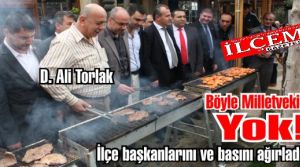 D. Ali Torlak MHP İlçe Başkanlarını ve yerel basını mangal başında ağırladı