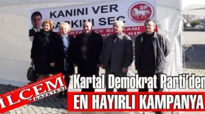 Demokrat Parti Kartal İlçe Başkanlığı'ndan Kan Kapmanyası