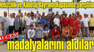 Denizcilik ve Kabotaj Bayramı Kupasında yarıştılar, madalyalarını aldılar