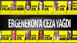 Ergenekona ceza yağdı! Kimler ne cezalar aldılar?